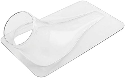 HRP BB7021 Clear Plastic Single Naca Duct 10 1/2"L x 6"H For 3" Duct Hose