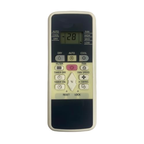 Image of Upix AC Remote No. 220A (No Backlight), Compatible /Replacement for Hitachi AC (Non Inverter) Remote Control (Exactly Same Remote Will Only Work)