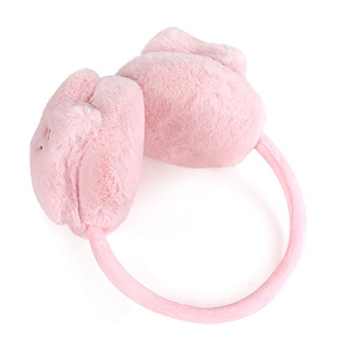JIAHG Boys Girls Cute Cartoon Football Winter Warm Earmuffs Soft Faux Fur Ear Warmers Kids Outdoor Thermal Plush Ear Muffs 6
