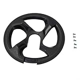 Bike Chain Guard Cover 48T 4 Holes Bicycle Chainring Protector Wheel Cover Guard Chain Ring Protection Cycling Component Parts With 4.7 Inch Mounting Distance(G4XD-48)