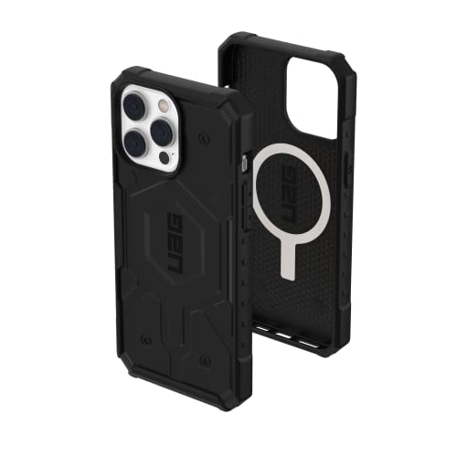 URBAN ARMOR GEAR UAG Designed for iPhone 14 Pro Max Case Black 6.7 Pathfinder Build-in Magnet Compatible with MagSafe Charging Slim Lightweight Shockproof Dropproof Rugged Protective Cover