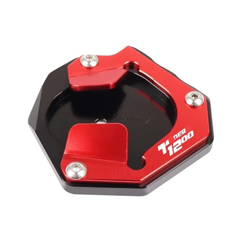 Coussin support béquille Yamaha XT1200Z extension plaque élargisseur pied moto CNC