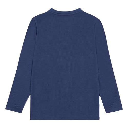 Levi's Boys' Long Sleeve Henley Waffle Knit Shirt2