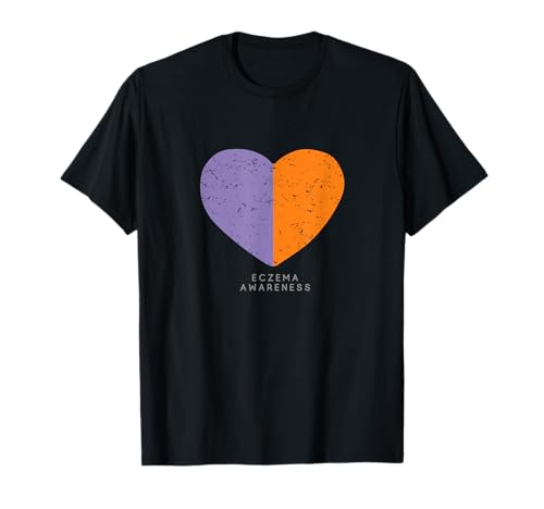 Eczema Awareness Heart T