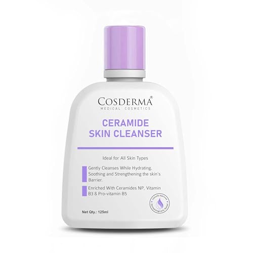 Image of Ceramide Skin Cleanser for All Skin Types with Ceramide NP, Niacinamide & Panthenol | Gentle Barrier Supporting Cleanser 125ml