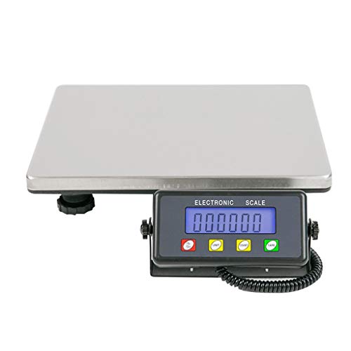 Báscula postal plataforma acero inoxidable 200kg miniatura 1