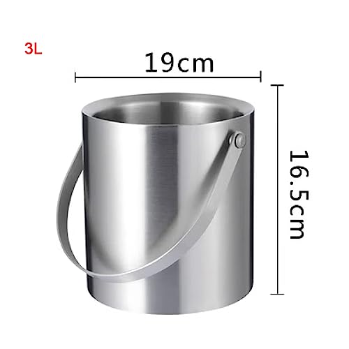 Cubo de champán de acero inoxidable: el complemento de 3L ideal para Navidad 3