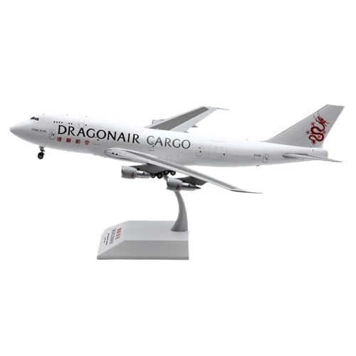 Modelo de avión Dragonair Boeing B747-300 escala 1/200 con detalles de alta fidelidad