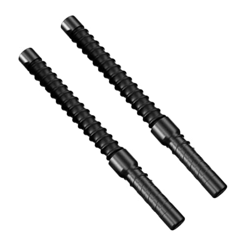 predolo 2Pcs Fitness Bar for Men Women Strength Training Spring Steel Workout Bar