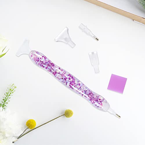 Diamond Painting Pen 14 Pcs 5D Luminous Diamond Painting Art Drill Pen Ergonomic Resin Gem Rhinestone Picker Tool Kit Accessories For Diy Nail Art Embroidery Bead Dot Art Decoration #TOP6
