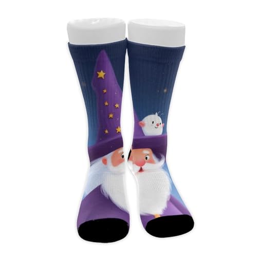 Men's Breathable Stockings Classic Socks Cozy Dress Decor Boots Socks