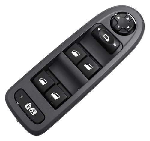 Interrupteur de fenêtre robuste avec boutons ajustés commande vitre pour 508 C5 96644915XT