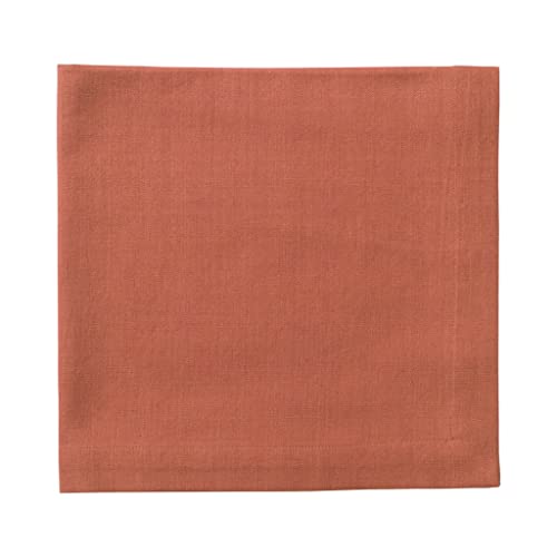 Servilletas de Tela Cuadradas Naranja 20x20 Pulgadas Packx6 miniatura 1