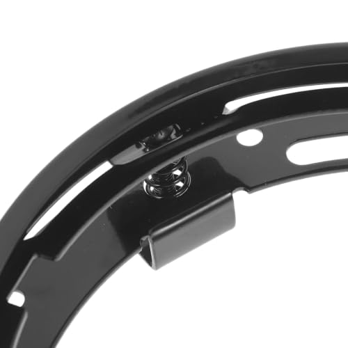 Soporte faro aluminio para moto de 7 pulgadas con abrazaderas estables 5