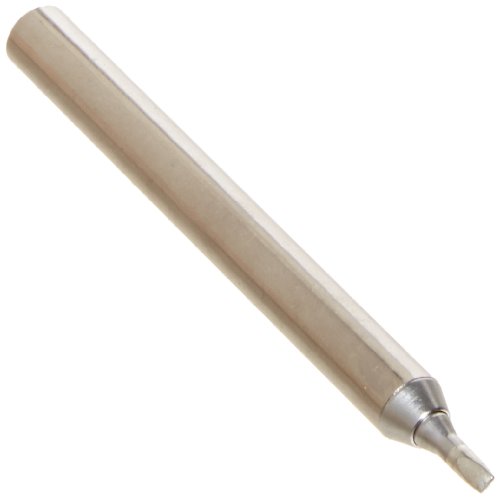 Image of Metcal SFV-CH25AR Series SxV Hand Soldering Tip for Most Standard Application, 421C Maximum Tip Temperature, Chisel Original Easy Access Geometry, 2.5mm Tip Size, 13.4mm Tip Length