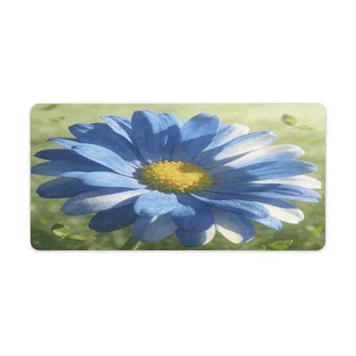 Alfombrilla Blue Daisy Desk Pad 30x60 cm Antideslizante miniatura 1
