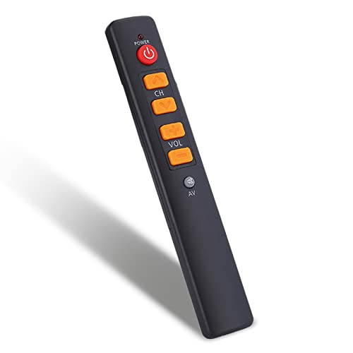 Universal Big Button TV Remote Seniors, Elderly Simple, Learning