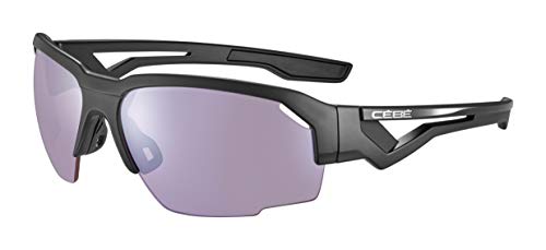 Cébé Hilldrop Gafas de Sol Matt Black Unisex-Adult Large