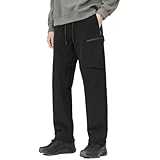 [Topsky] 裏起毛パンツ メンズ 防寒ズボン 作業着 ズボン 冬 カーゴパンツ メンズ 冬服 アウトドア シャカシャカ ゆったり 温かい 暖 厚手 寒さ対策 リラックス 極暖 防風 登山 釣り 機能性