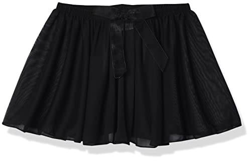 Falda circular de ballet para niñas en clases de danza y festivales escolares