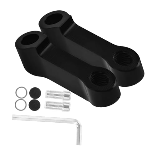 1 set per Specchietto Retrovisore Riser per Specchietti Estensore per Bike Facile da Installare e Resistente