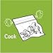 25-Pack Large Quickasteam Microwave Steam Cooking Bags for Faster, Healthier Vegetables
