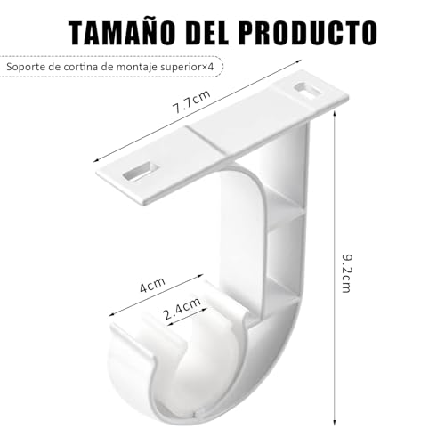 Soporte para tubo de cortina 29 Imagen adicional