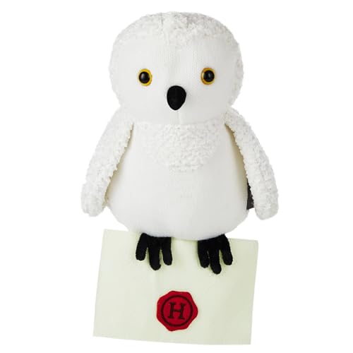 Image of Hallmark Harry Potter Owl Stuffed Animal (Hedwig with Envelope) Gift for Fans, Kids, Adults