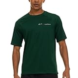Champion Camiseta de natación de manga corta para hombre, X-Large