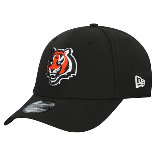 Gorra New Era 39THIRTY Negra para Hombre miniatura 1