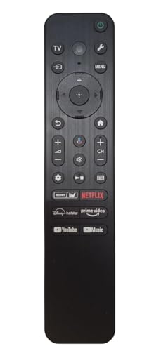 Image of Compatible with Sony Tv Remote RMF-TX810U Model Suitable Bravia XR OLED 4K Ultra HD Smart Google Television of A80L A83L A84L X75L X74L X70L X64L X90L XR80 XR81 Series-Non Voice Control.