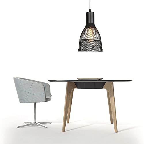 Lámpara industrial de hierro forjado D-0196 retro E27 2