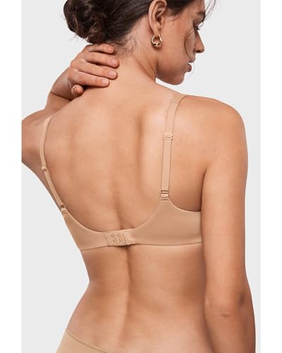 Image of INLYRIC Women's Mesh Balconette Bra Unlined | Ultra-soft, Unlined, Underwire, Light Support, No Padding, Semi-sheer, Demi, Seamless Look, Sexy, Supportive Comfortable