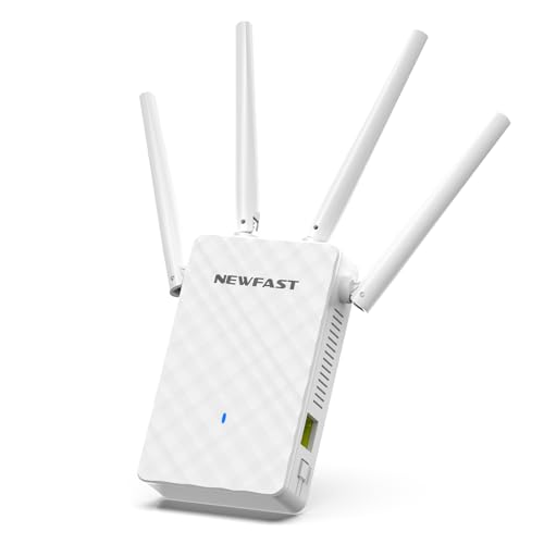 NEWFAST 2,4 GHz WLAN-Repeater, 300 Mbit/s