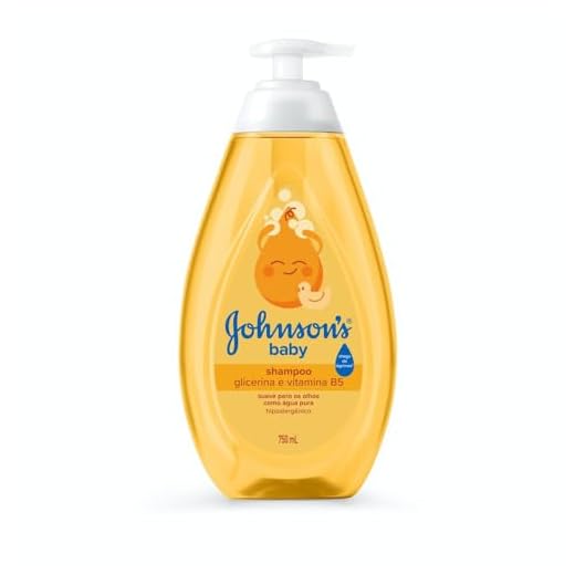Johnson's Baby Shampoo Para Bebê De Glicerina, 750ml