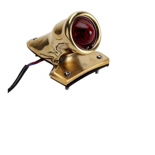 Feu stop arriere LED rouge moto pour remplacer un eclairage retro defectueux - 5