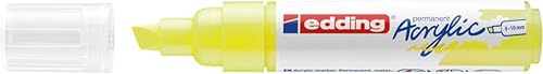 Miniatura 4 de edding 5000 - Rotulador acrílico para dibujo sobre lienzo, papel artístico y madera, 1 rotulador acrílico resistente al agua, punta de cincel