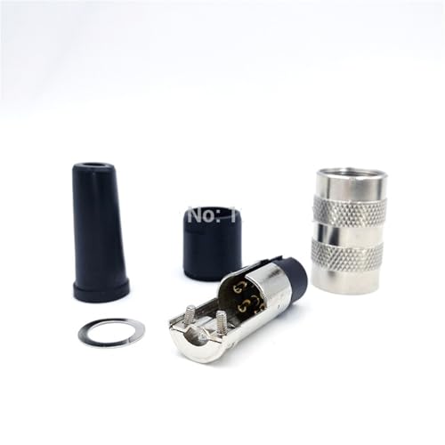 Conector de sensor M16 hembra de 8 pines para una transmisión sin interferencias 3