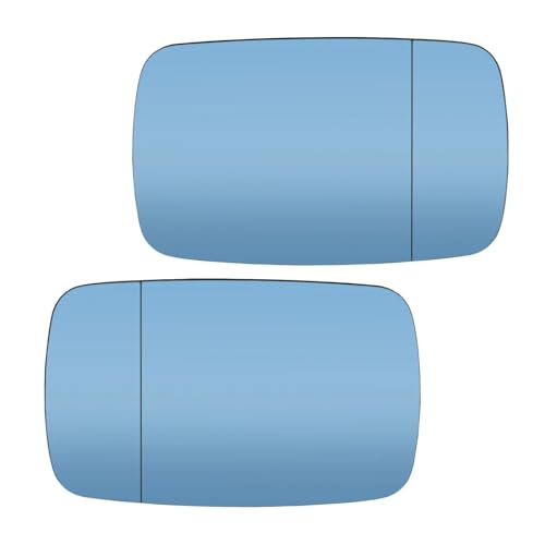 Verre rétroviseur latéral bleu BMW E46 E39 miroir recul sans base