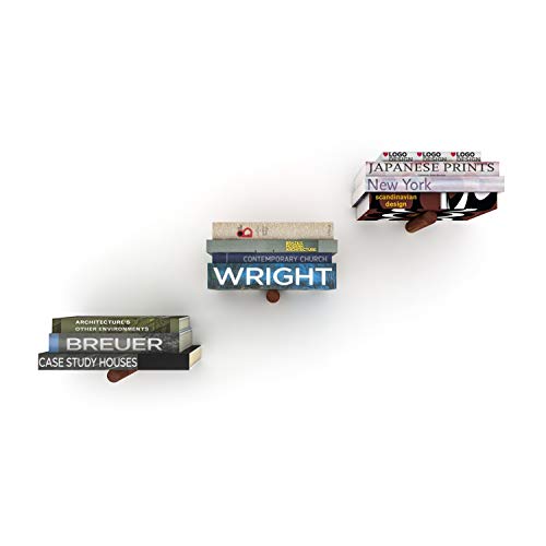 IJOWEEN Stylish 3-Piece Wall Shelf Set for Space Maximization, for