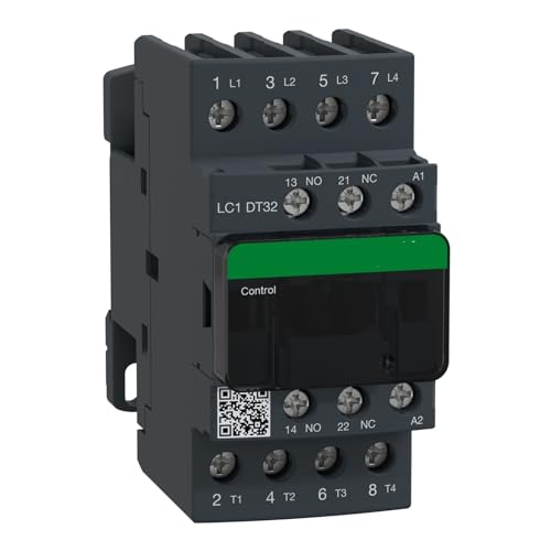 Contacteur de courant 32A LC1DT32M7C bobine 220VAC tetrapolaire 4P