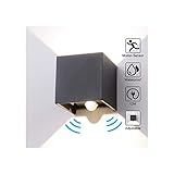 ▶ 【Intelligent Bewegungsmelder Wandlampe】 - WZOED 12W neues Design !!! Auto-on innerhalb von 10 Fuß, Auto-Off nach 15-30 Sekunden keine Bewegung erkannt. Bewegungsmelder +einen Infrarotsensor für den menschlichen Körper. Ob Tag oder Nacht, solange das Licht dunkel ist, wenn jemand vorbeigeht, das Licht automatisch aufleuchtet, man muss das Licht nicht manuell einschalten, und es ist bequemer, Strom zu sparen und Ihren vielfältigen Bedürfnissen gerecht zu werden.