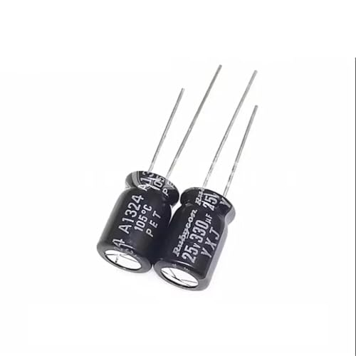 Condensateur 25V 330UF YXJ pour réparer les pannes d'affichage et filtrer le sifflement audio