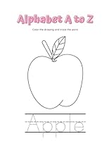 Alphabet A to Z coloring book B0F66RMR2K Book Cover