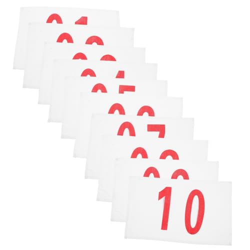 HANABASS Competition Race Bibs Sports Bibs for Sports Polyester Cotton 10 Sheets