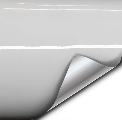 Photo 1 of VViViD White Gloss Vinyl Wrap Roll with Air Release Technology (6ft x 5ft (Hood, Roof or Trunk Wrap Kit)) 6ft x 5ft Gloss White