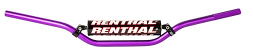 Renthal 971-08-PE-01-261 7/8 Bar RC Viola 7/8 Pollici MX/Enduro Manubrio