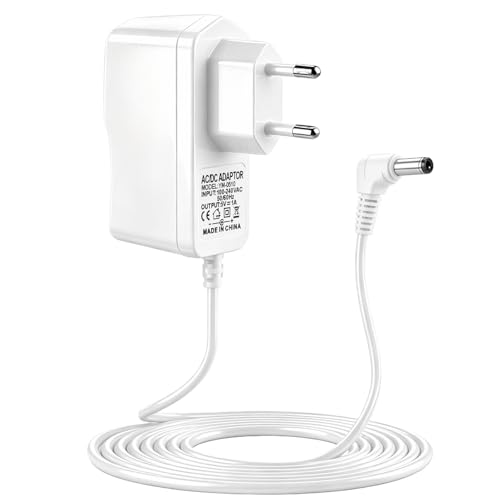 ZestEcho Adaptateur 5V 1A Chargeur 5V de Remplacement pour Moniteur Vidéo Bébé Compatible avec BURNNOVE 3,5 Pouces, Câble d Alimentation 5V DC 3,5 x 1,35...