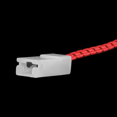 Laroal 2 Stück 5 KV 0,8 A Hochspannungssicherung für Mikrowellenherde Universal-Sicherungshalter für Mikrowellenreparatur Weißes Ersatzzubehör für Mikrowellenherd-Sicherung