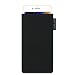 Produktbild Adore June Classic Schwarz Tasche für Apple iPhone 8 Handytasche aus widerstandsfähigem Cordura Stoff | Robustes Zubehör mit Display Reinigungs-Effekt | Made in Europe